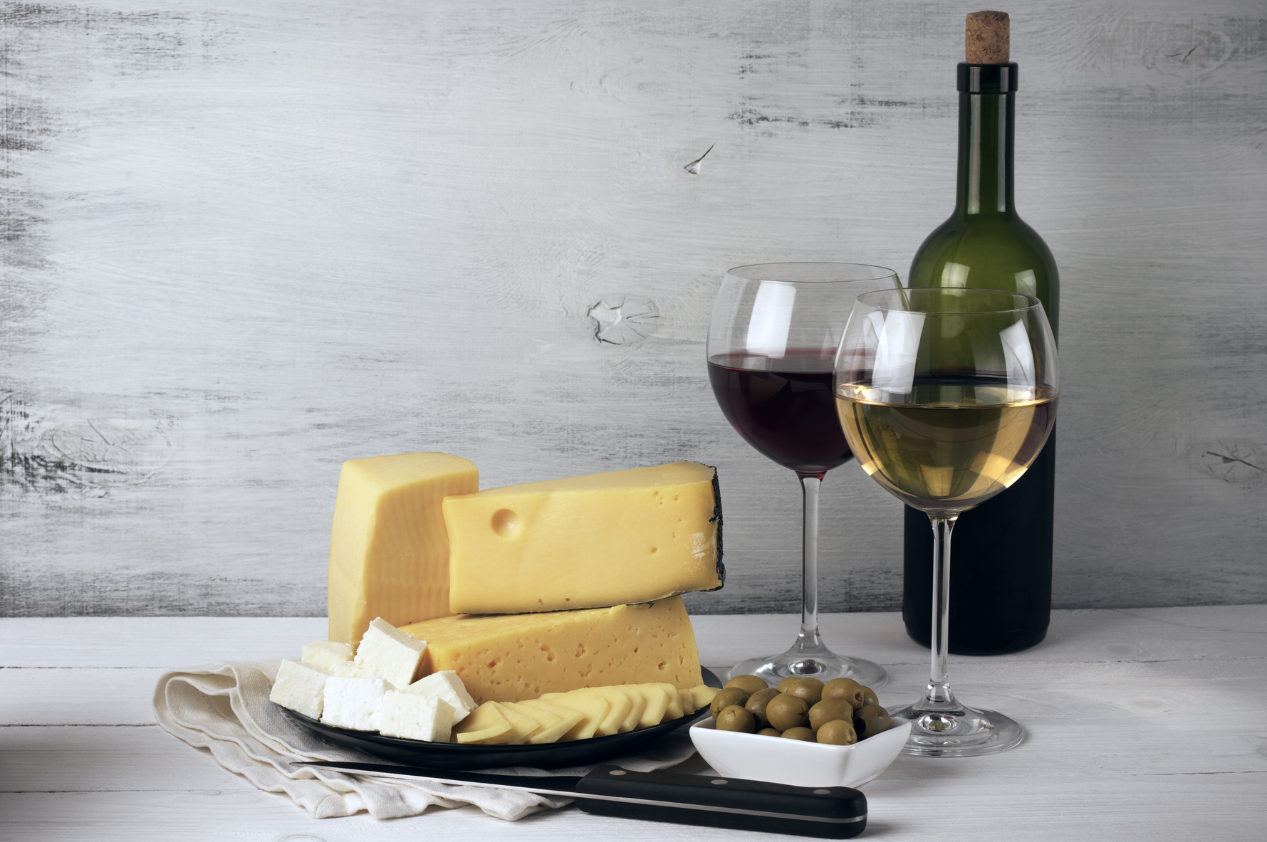 Wine and cheese